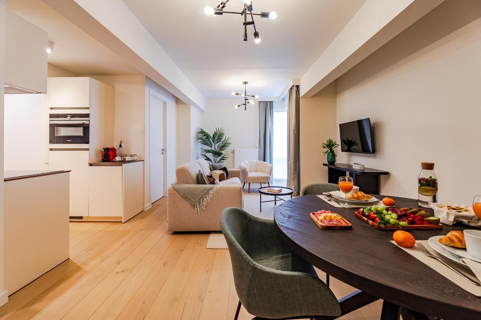 Diamant 1Br Apartment บรัสเซลส์ ภายนอก รูปภาพ