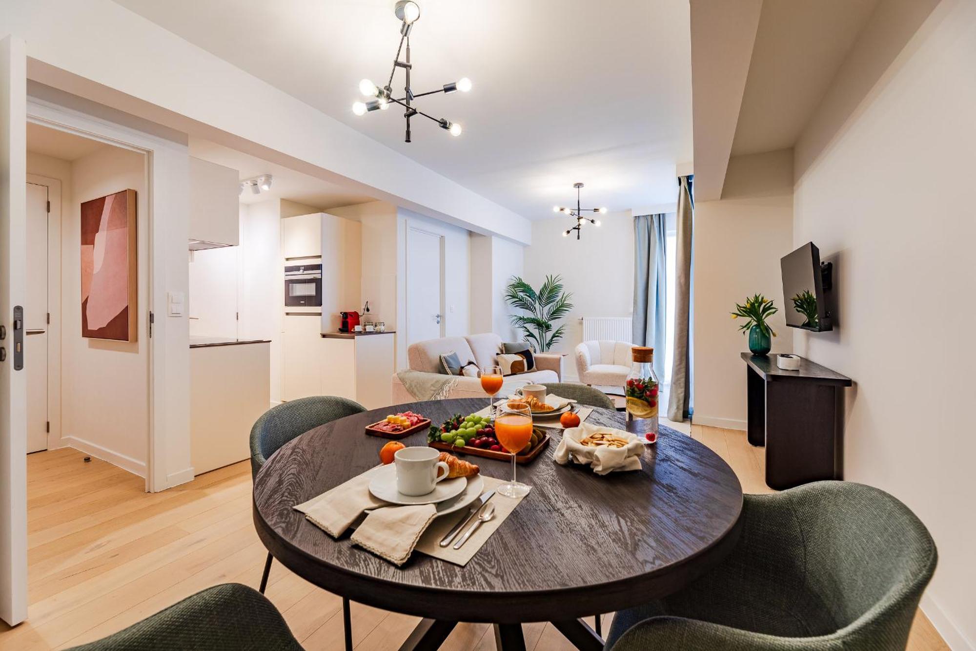 Diamant 1Br Apartment บรัสเซลส์ ภายนอก รูปภาพ