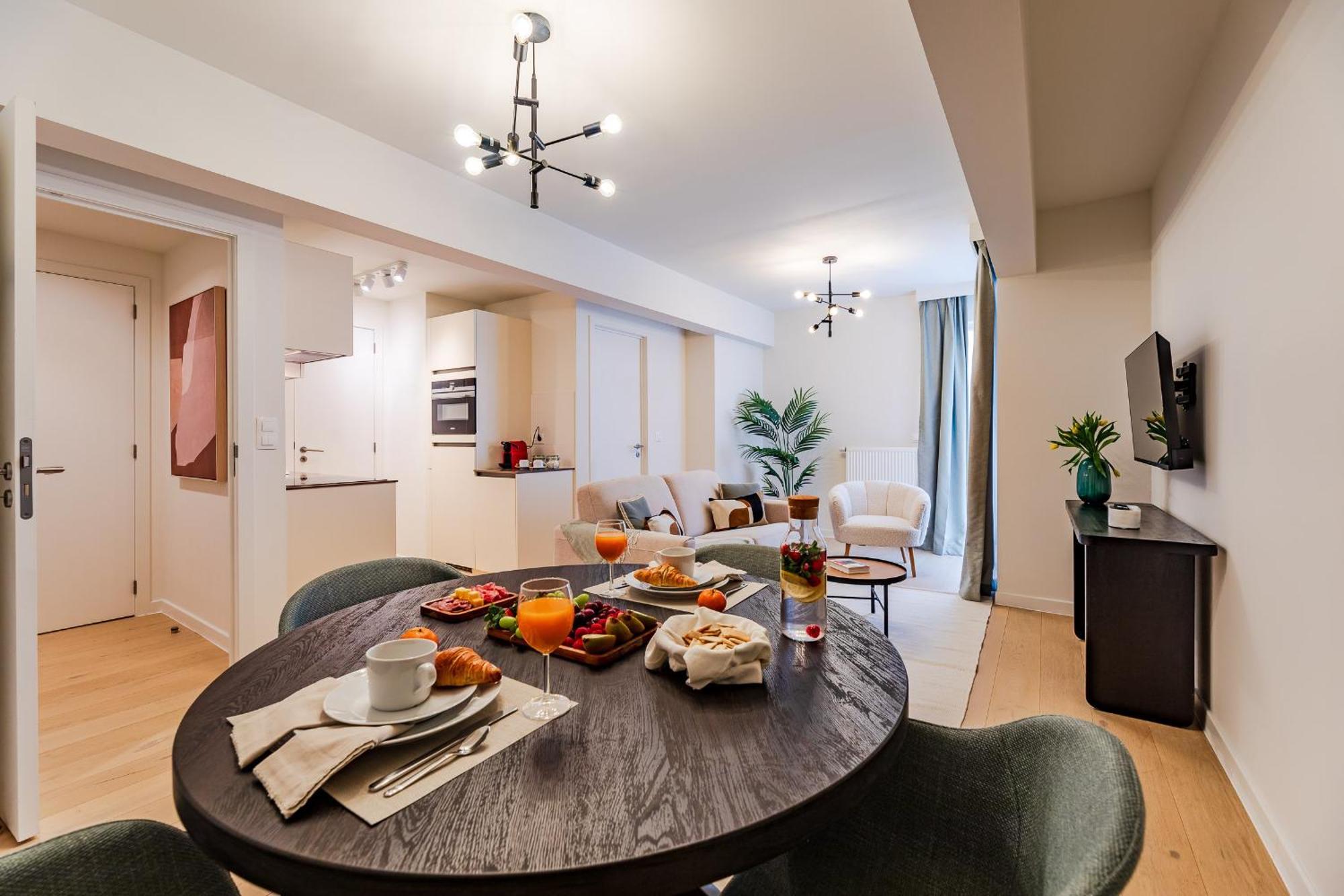 Diamant 1Br Apartment บรัสเซลส์ ภายนอก รูปภาพ