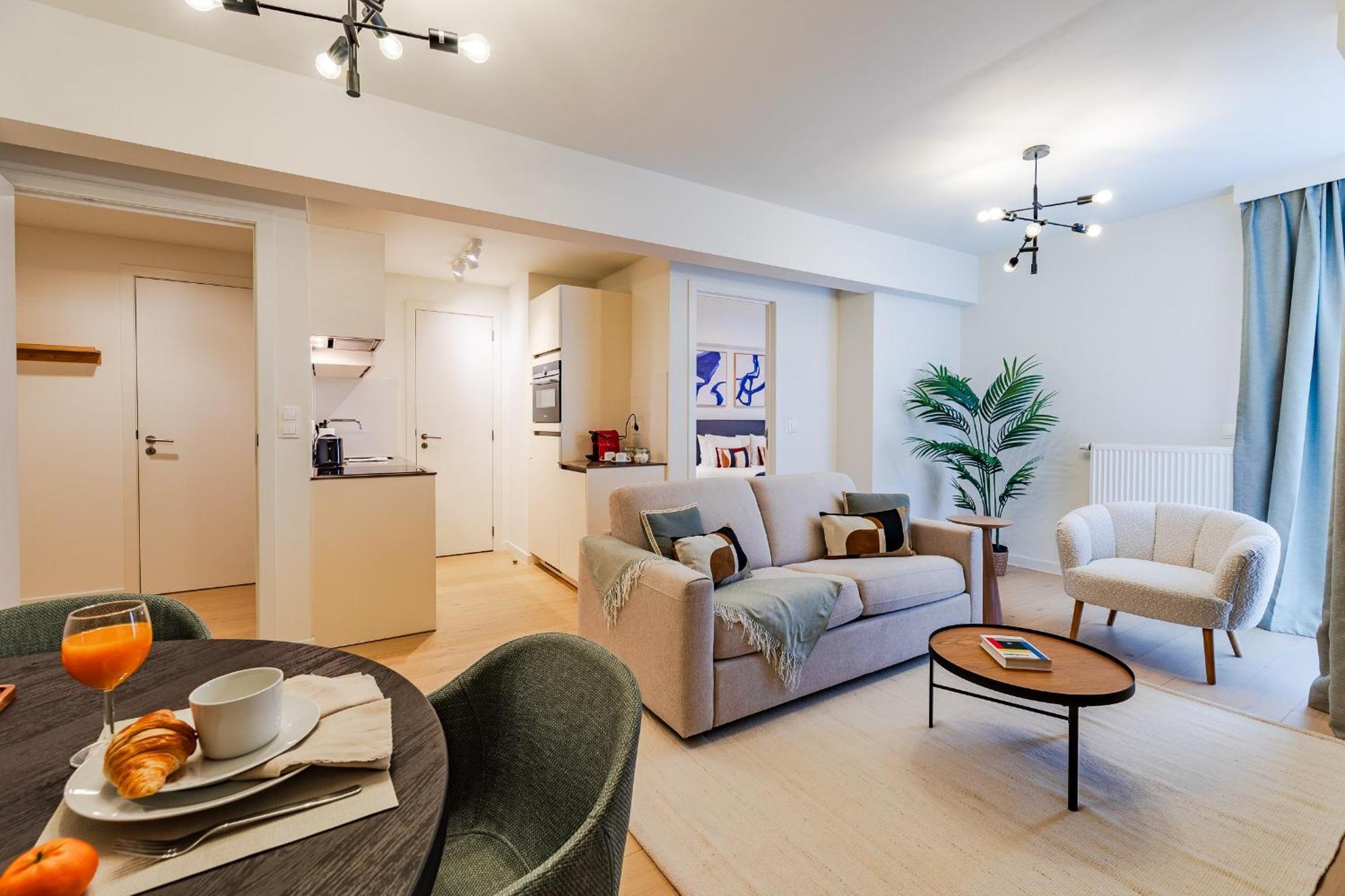 Diamant 1Br Apartment บรัสเซลส์ ภายนอก รูปภาพ