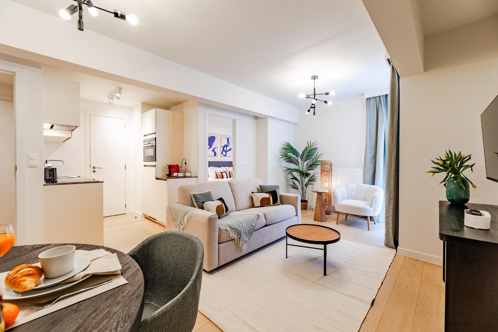 Diamant 1Br Apartment บรัสเซลส์ ภายนอก รูปภาพ