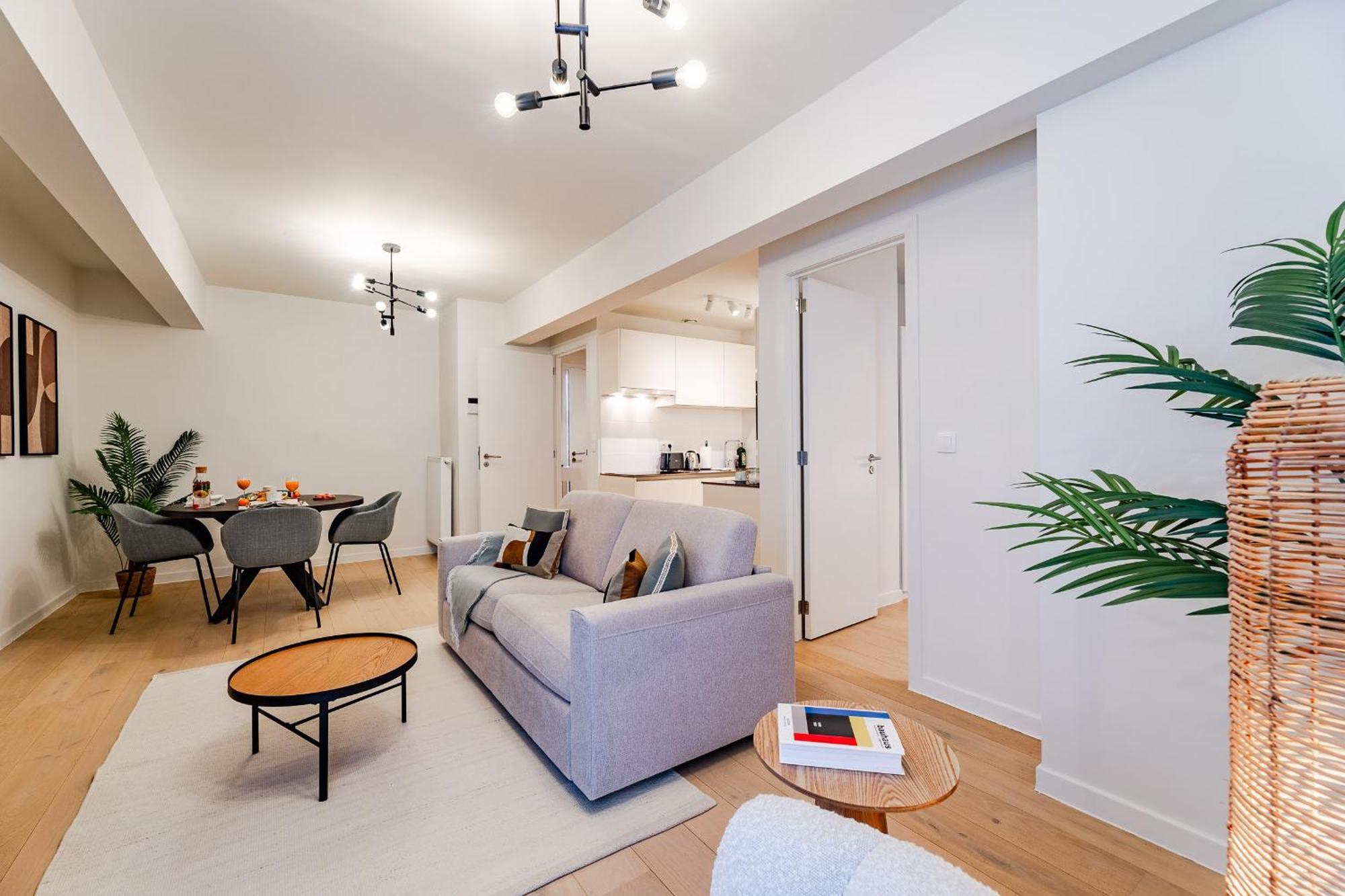 Diamant 1Br Apartment บรัสเซลส์ ภายนอก รูปภาพ